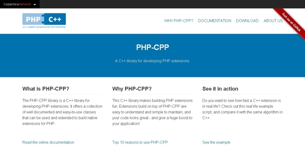 PHP CPP   A C   library